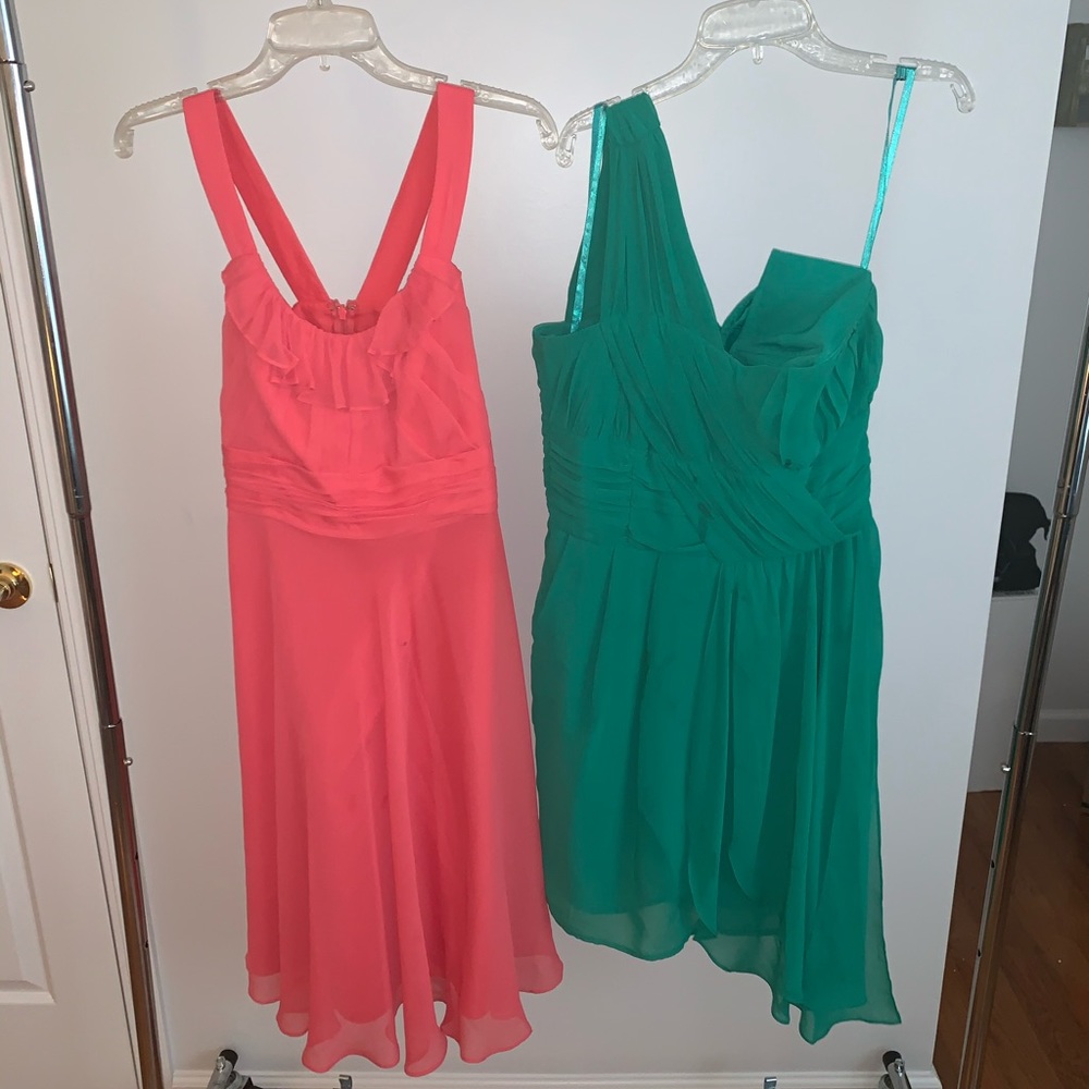Two Chiffon Dresses (sold together or separate)